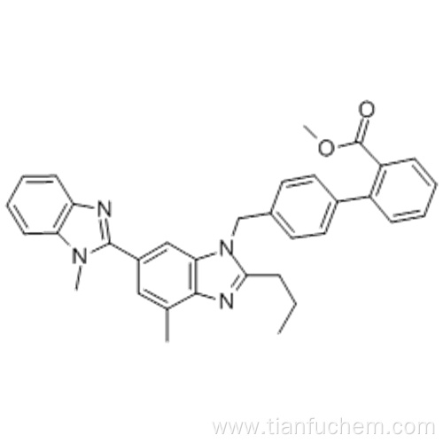 [1,1'-Biphenyl]-2-carboxylicacid, 4'-[(1,4'-dimethyl-2'-propyl[2,6'-bi-1H-benzimidazol]-1'-yl)methyl]-,methyl ester CAS 528560-93-2